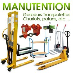 Chariot de manutention
 Maintenance SAV 
  Vente matériel & pièces détachées